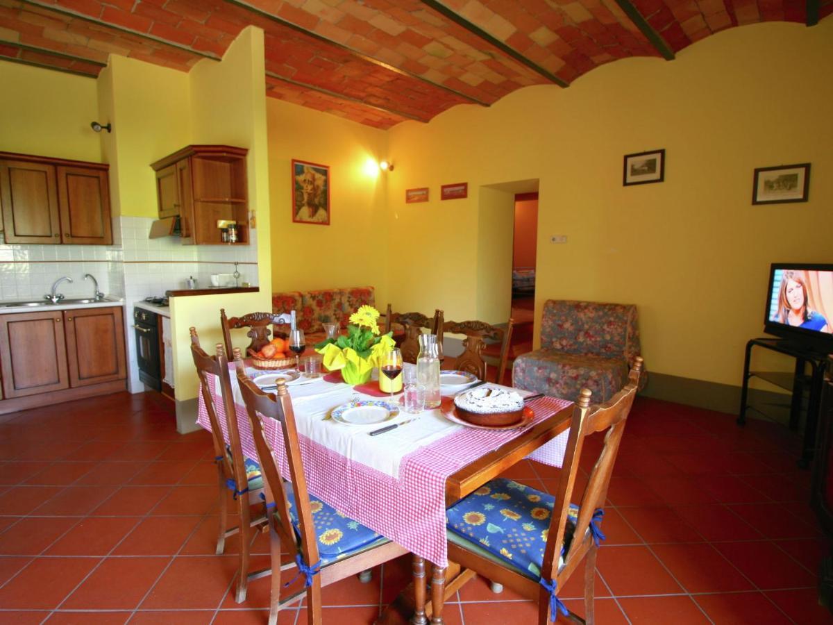 Spacious Farmhouse In Pienza With Swimming Pool Apartment Contignano Bagian luar foto