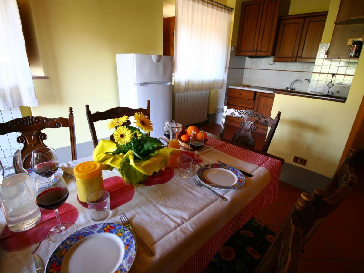 Spacious Farmhouse In Pienza With Swimming Pool Apartment Contignano Bagian luar foto