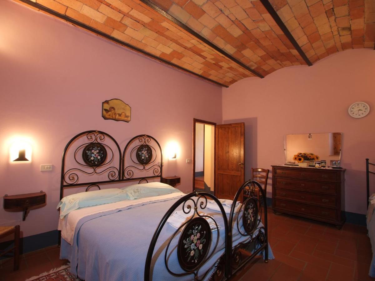 Spacious Farmhouse In Pienza With Swimming Pool Apartment Contignano Bagian luar foto